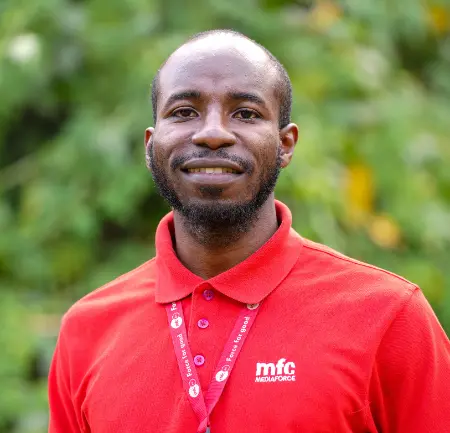 Clement Odhiambo - Team member of MediaForce Communication – specialists in website design, animations, events, videography, and graphic design.