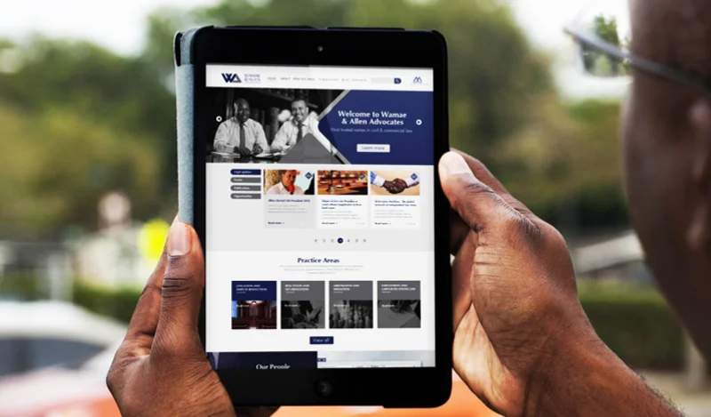 What Makes A Good Law Firm Website—a Case Of Wamae & Allen Advocates